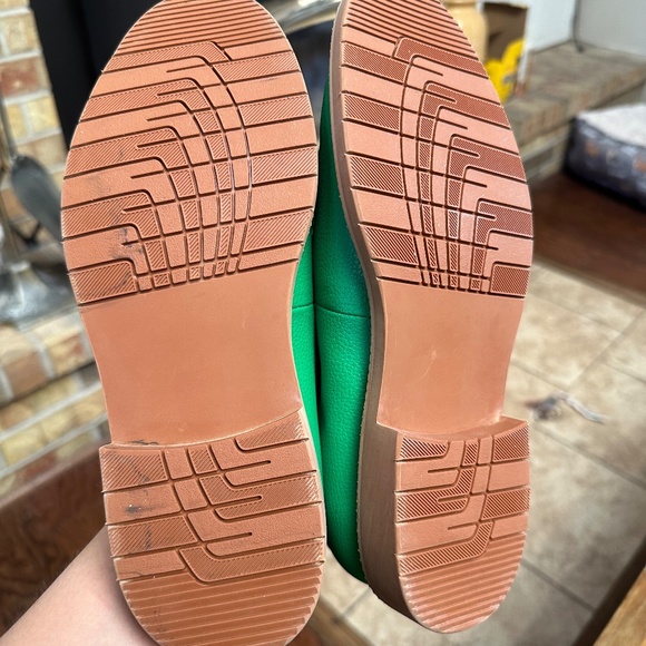 Matt & Nat W's Vegan Loafer- green W39 - Picture 3 of 4